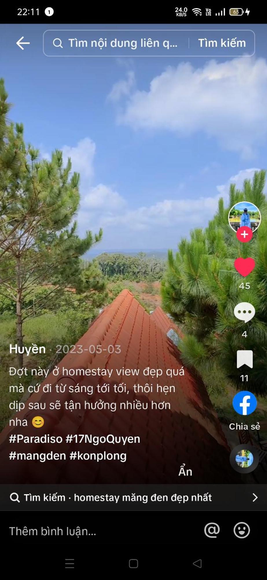 Paradiso Homestay Mangden Kon Von Kla Kamer foto